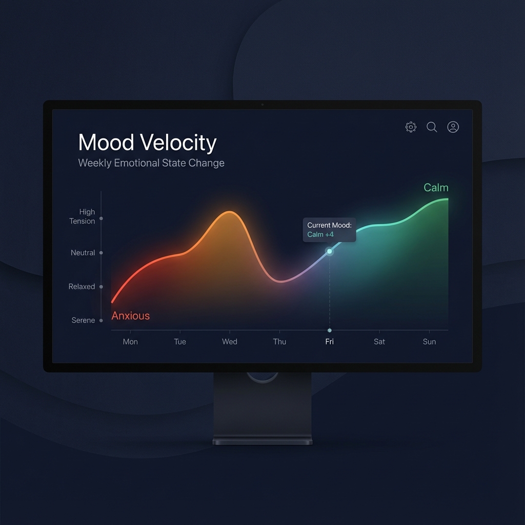 Mood Velocity Analytics Chart